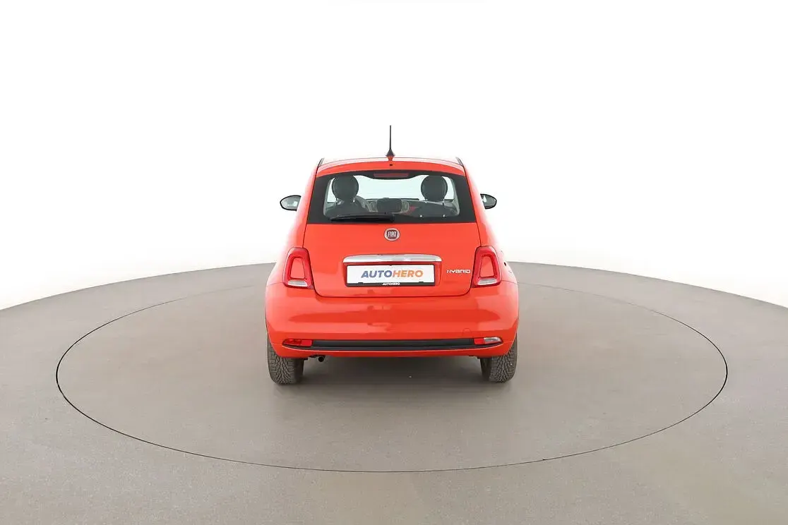 Gebraucht Fiat 500 71 PS (52 kW) 2021 Orange Limousine