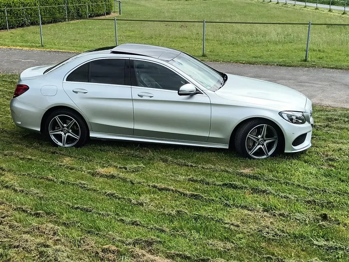 Gebraucht Mercedes C250 AMG 211 PS (155 kW) 2016 Silber Limousine