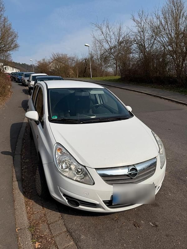 Gebraucht Opel Corsa 60 PS (44 kW) 2009 Weiß Kleinwagen