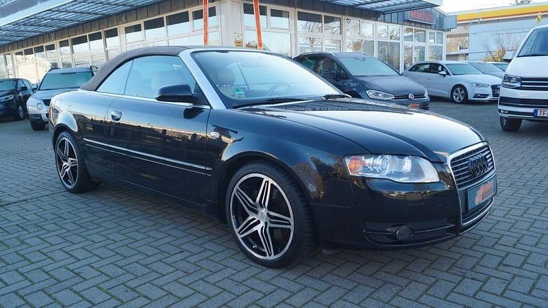 Gebraucht Audi A4 Cabriolet 163 PS (119 kW) 2007 Phantomschwarz perleffekt Cabrio