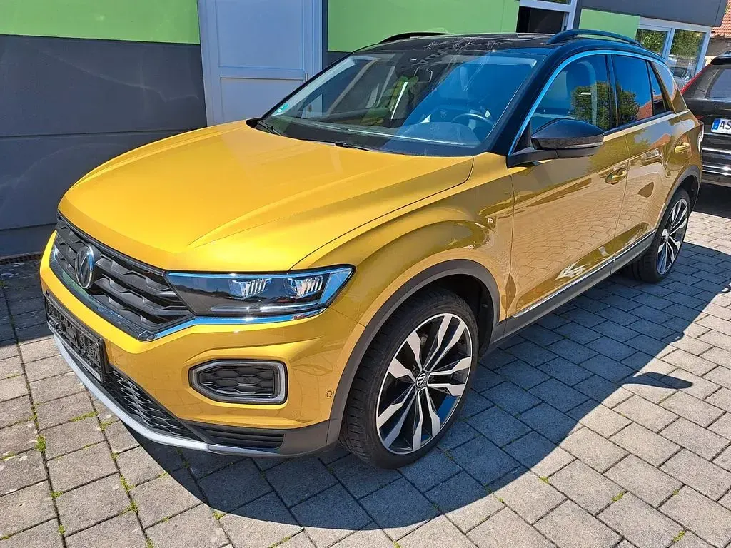 Gebraucht VW T-Roc Style 116 PS (85 kW) 2019 Gelb SUV