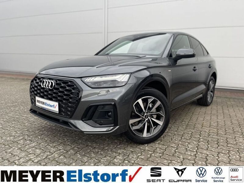 Grau Gebraucht 2022 Audi Q5 Sportback S-Line SUV | 40.950 € (Superpreis) - Bild 1/4