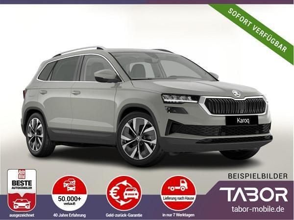 Grau (stahlgrau) Neu 2025 Skoda Karoq Lounge SUV | 35.488 € (Fairer Preis) - Bild 1/4