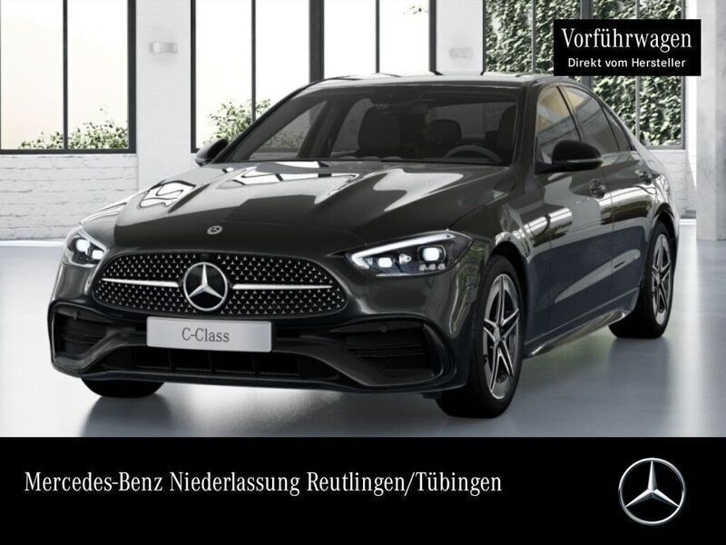 Grau Gebraucht 2024 Mercedes C300e AMG Limousine | 48.490 € (Superpreis) - Bild 1/4