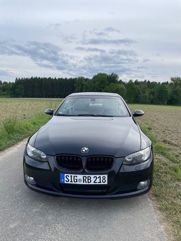 Schwarz Gebraucht 2009 BMW 325 Cabriolet Cabrio | 8.500 € (Superpreis) - Bild 1/4