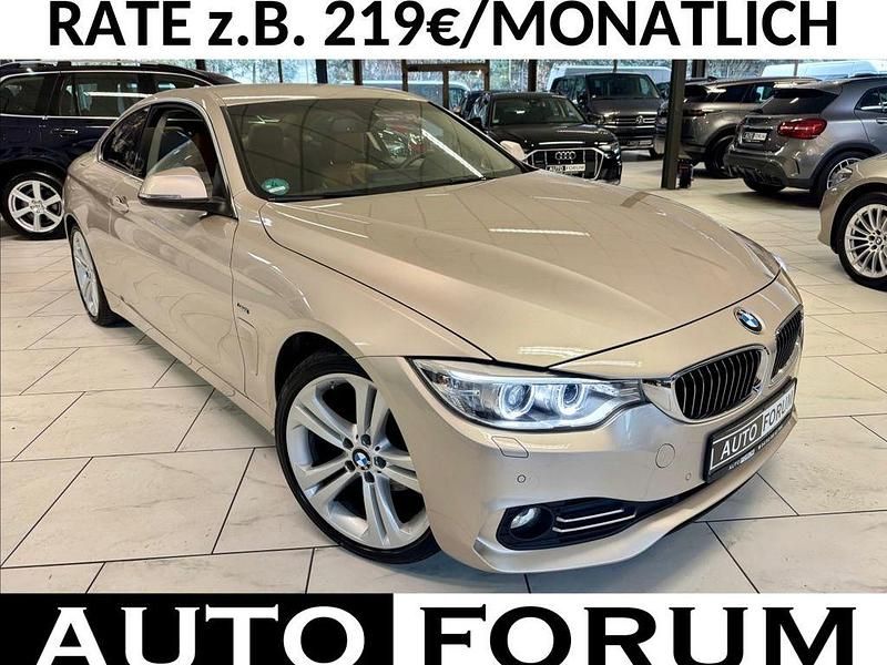 Orionsilber metallic Gebraucht 2017 BMW 420 Luxury Line Coupé | 20.590 € (Fairer Preis) - Bild 1/4