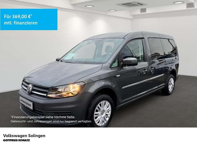Indiumgrau metallic Gebraucht 2018 VW Caddy Trendline Van / Kleinbus | 20.350 € (Teuer) - Bild 1/4