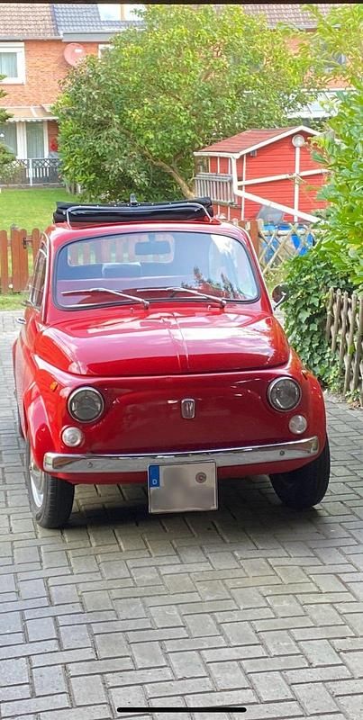 Rot Gebraucht 1970 Fiat 500L Van / Kleinbus | 8.500 € - Bild 1/4