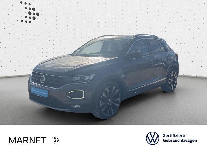 Indiumgrau metallic Gebraucht 2018 VW T-Roc Sportline SUV | 18.930 € (Guter Preis) - Bild 1/3