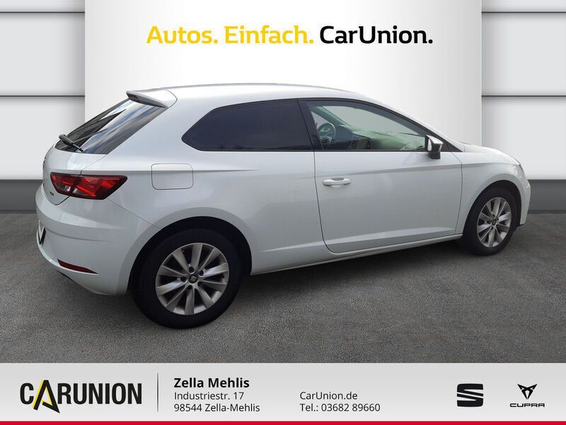 Gebraucht Seat Leon SC Style 116 PS (85 kW) 2017 Nevada weiß Kleinwagen