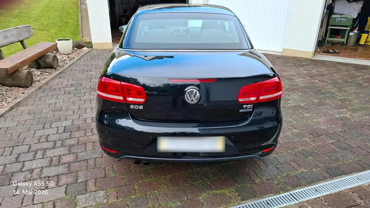Gebraucht VW Eos 122 PS (89 kW) 2014 Schwarz Cabrio