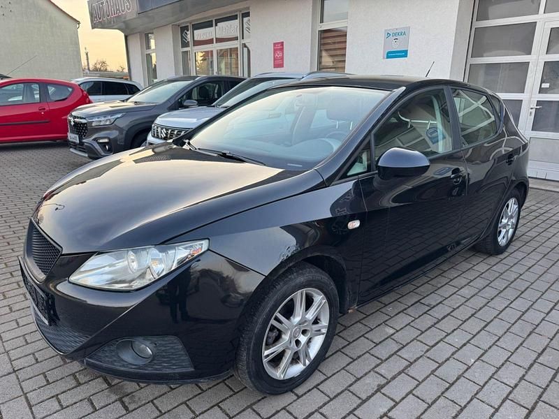 Gebraucht Seat Ibiza 86 PS (63 kW) 2010 Schwarz Kleinwagen