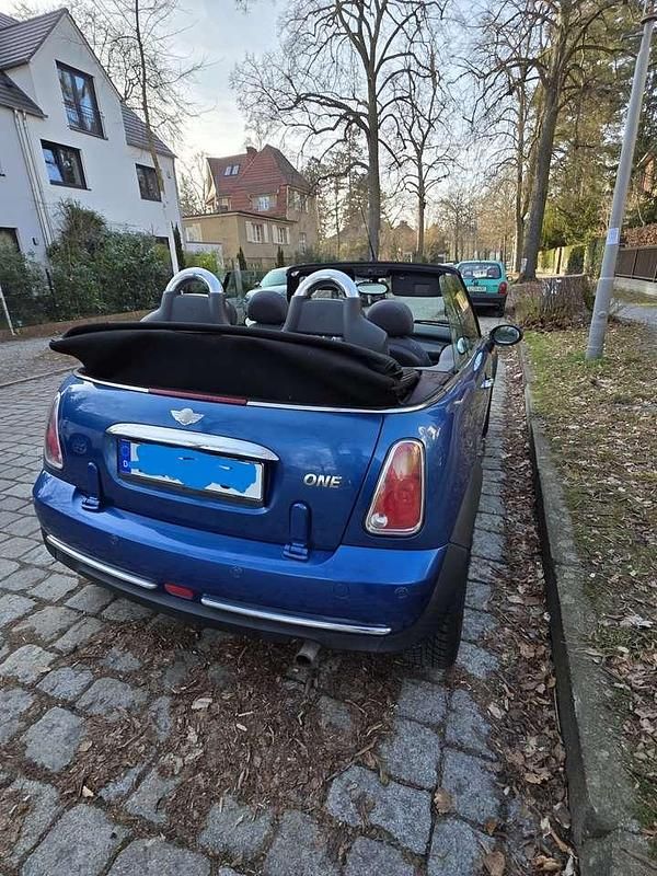 Gebraucht Mini One Cabriolet 90 PS (66 kW) 2006 Blau Cabrio