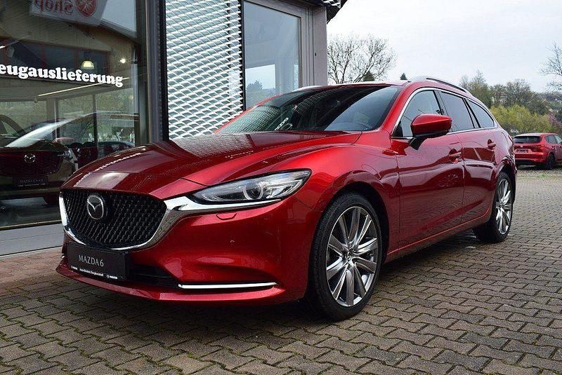 Gebraucht Mazda 3 Exclusive-Line 194 PS (142 kW) 2024 Rot Limousine