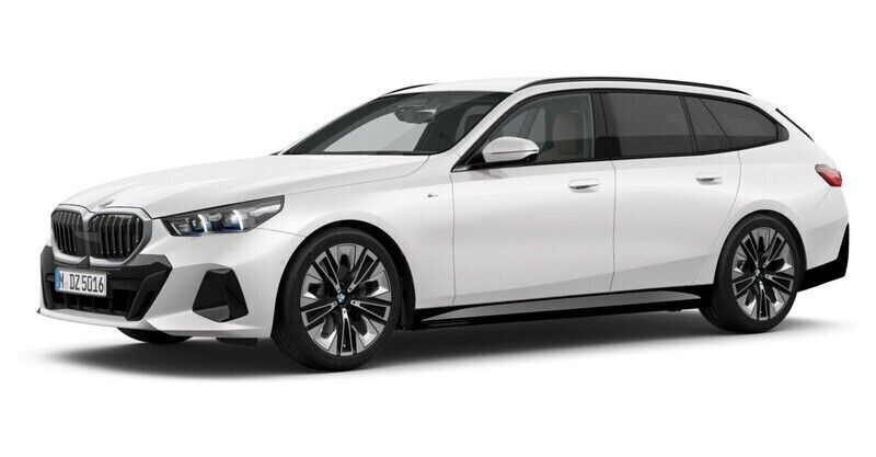 Weiß Gebraucht 2024 BMW 540 Comfort Edition Kombi | 69.916 € - Bild 1/4