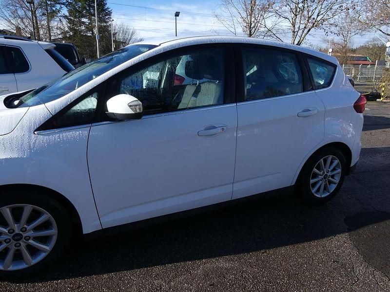 Weiß Gebraucht 2019 Ford C-MAX Titanium Van / Kleinbus | 9.485 € (Superpreis) - Bild 1/4