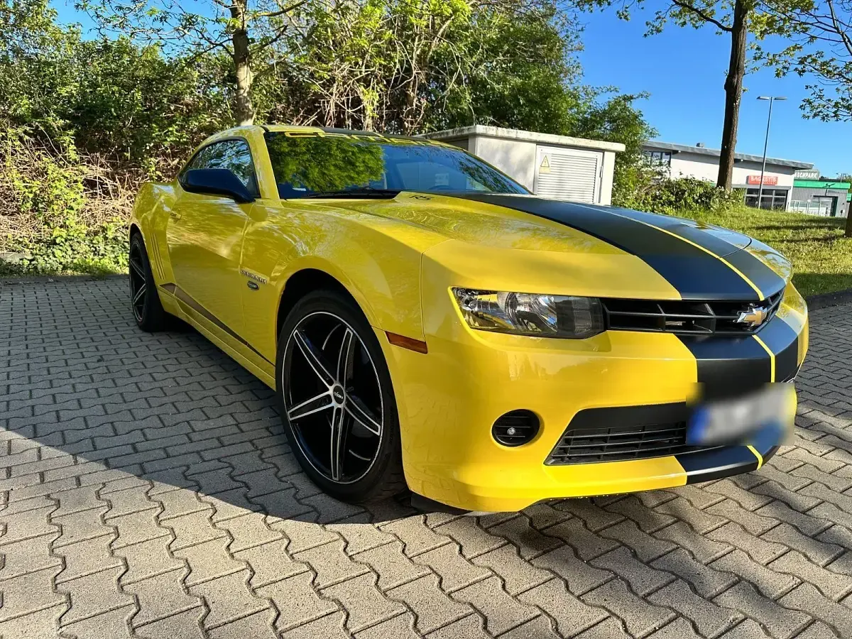 Gebraucht Chevrolet Camaro 328 PS (241 kW) 2014 Gelb Coupé