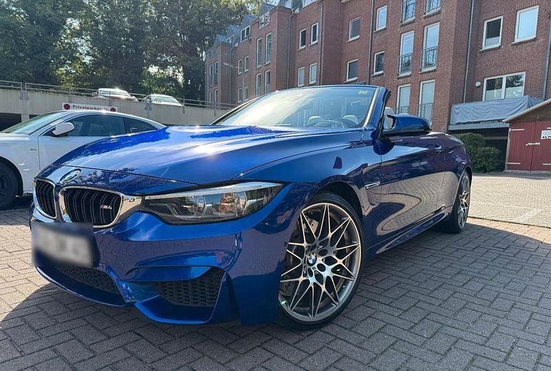 Blau Gebraucht 2019 BMW M4 Cabriolet Shadowline Cabrio | 56.200 € (Fairer Preis) - Bild 1/4