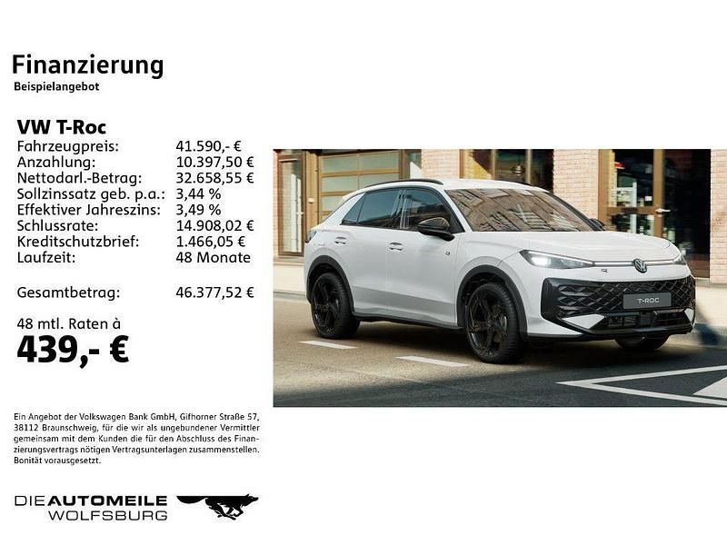 Neu VW T-Roc Style 150 PS (110 kW) 2026 Weiß SUV