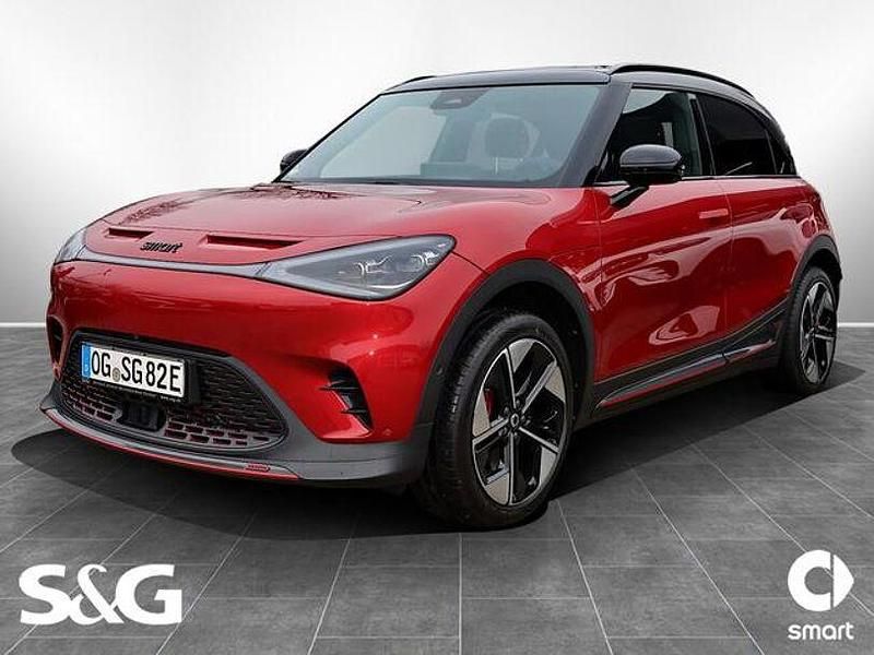 Laser red Gebraucht 2025 Smart #1 Brabus SUV | 41.999 € (Fairer Preis) - Bild 1/4