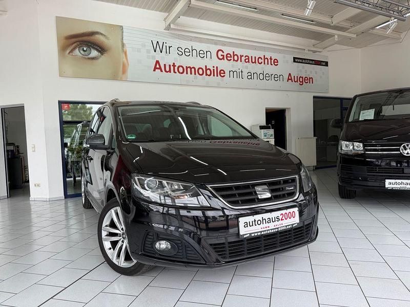 Schwarz Gebraucht 2016 Seat Alhambra FR-Line Van / Kleinbus | 13.950 € - Bild 1/4