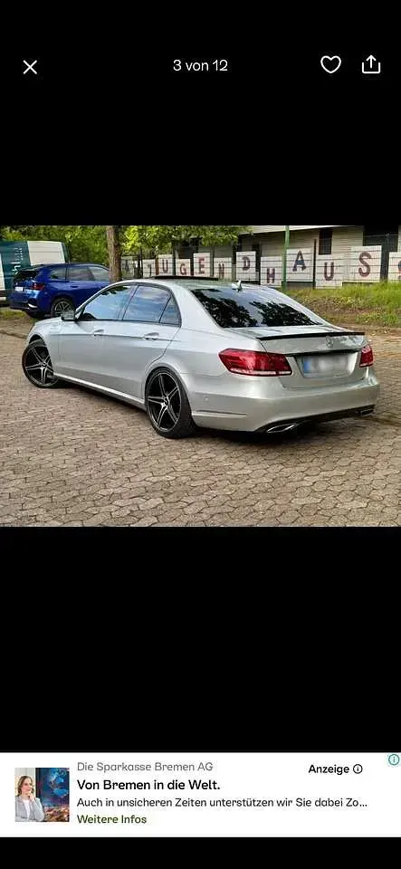 Gebraucht Mercedes E300 Elegance 231 PS (169 kW) 2013 Limousine