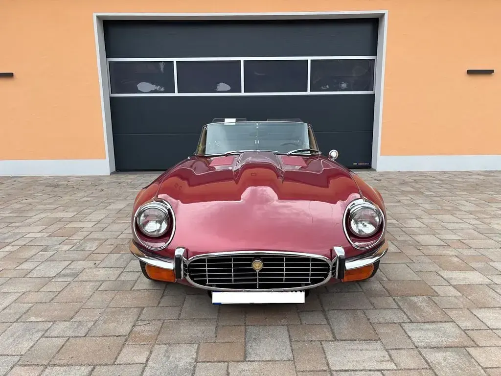 Gebraucht Jaguar E-Type 253 PS (186 kW) 1973 Rot Cabrio