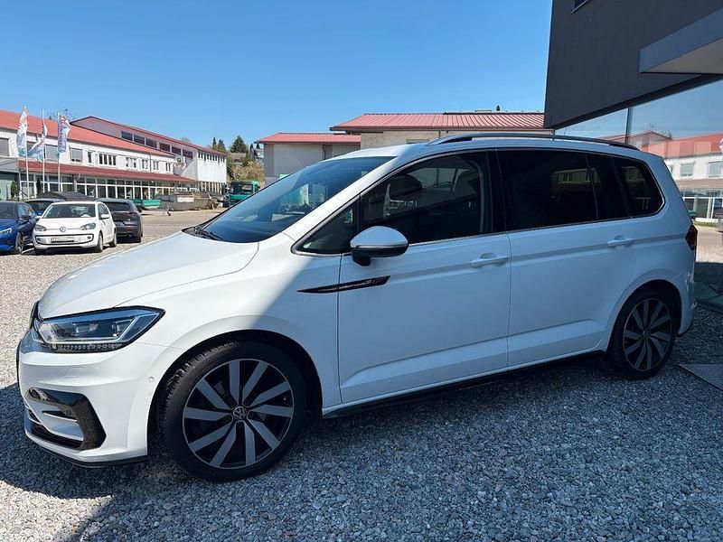Gebraucht VW Touran Highline 150 PS (110 kW) 2017 Weiß Van / Kleinbus