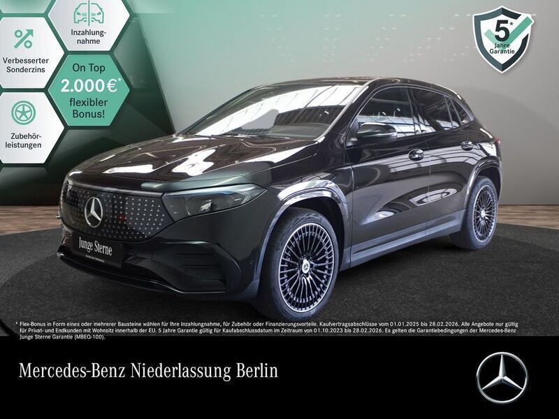 Kosmosschwarz Gebraucht 2024 Mercedes EQA300 Advanced SUV | 37.990 € (Fairer Preis) - Bild 1/4