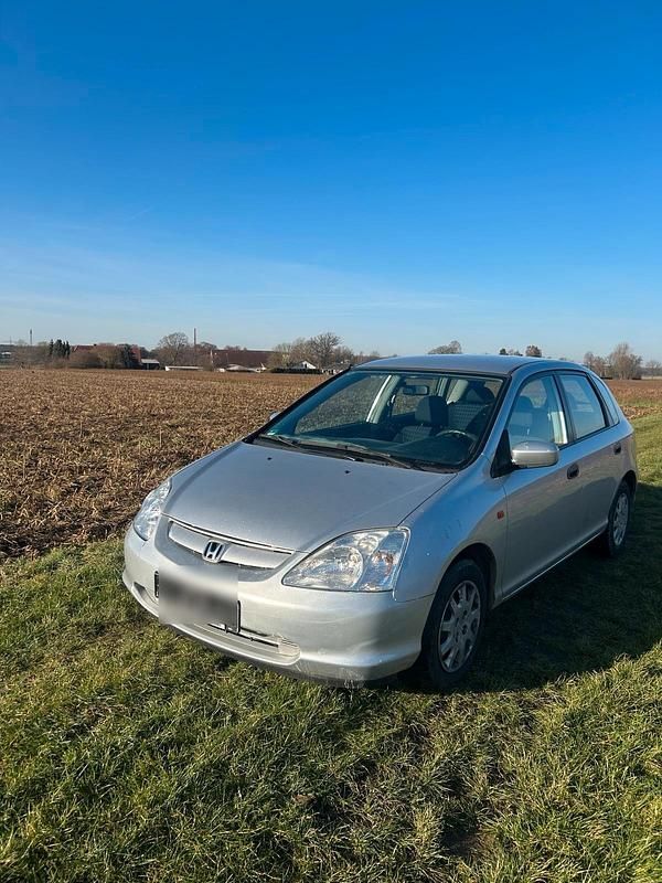 Gebraucht Honda Civic 90 PS (66 kW) 2002 Silber Kleinwagen