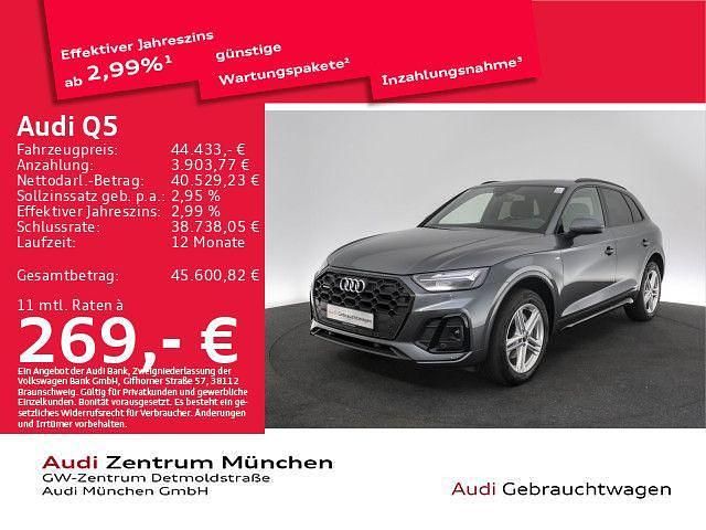 Daytonagrau perleffekt Gebraucht 2023 Audi Q5 S-Line SUV | 44.433 € (Fairer Preis) - Bild 1/2