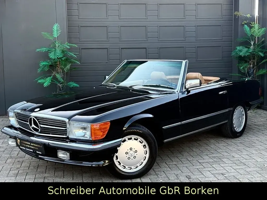 Gebraucht Mercedes SL450 218 PS (160 kW) 1980 Schwarz Cabrio