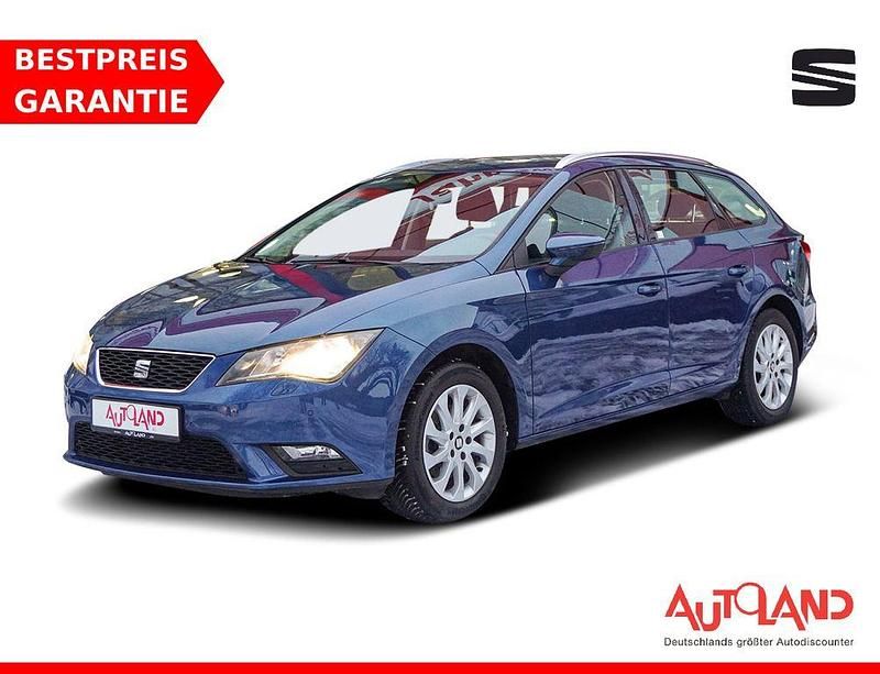 Blau Gebraucht 2016 Seat Leon ST Kombi | 12.990 € (Fairer Preis) - Bild 1/4