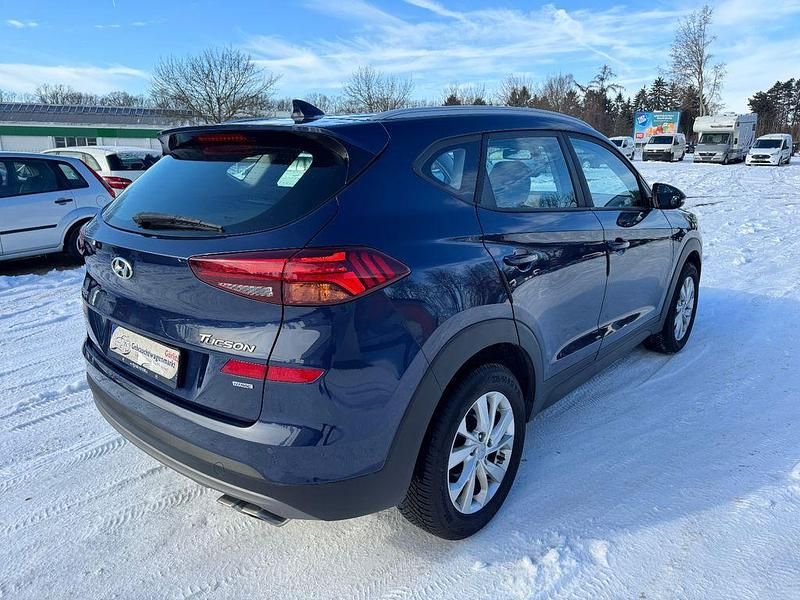 Gebraucht Hyundai Tucson Premium 177 PS (130 kW) 2019 Blau SUV