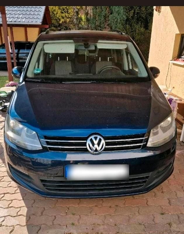 Usata VW Sharan 177 CV (130 kW) 2011 Blu Monovolume