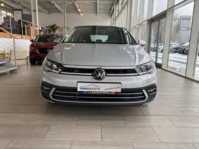 Gebraucht VW Polo Style 95 PS (69 kW) 2022 Silber Kleinwagen