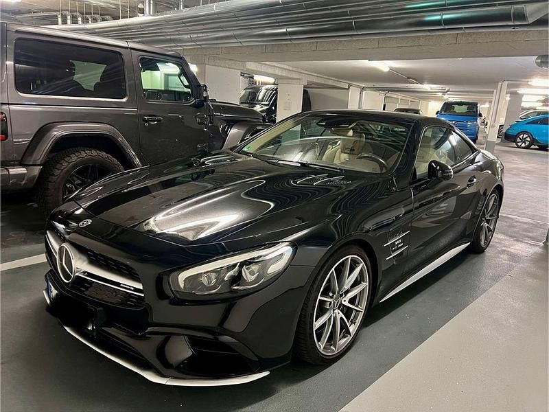 Schwarz Gebraucht 2019 Mercedes SL63 AMG AMG Cabrio | 89.950 € (Etwas zu teuer) - Bild 1/4