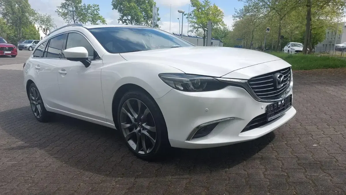 Second-hand Mazda 6 Inclusive 192 CP (141 kW) 2018 Alb Break