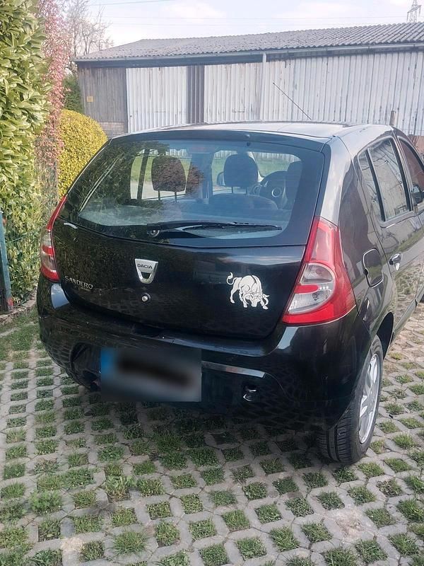 Gebraucht Dacia Sandero 75 PS (55 kW) 2010 Schwarz Limousine