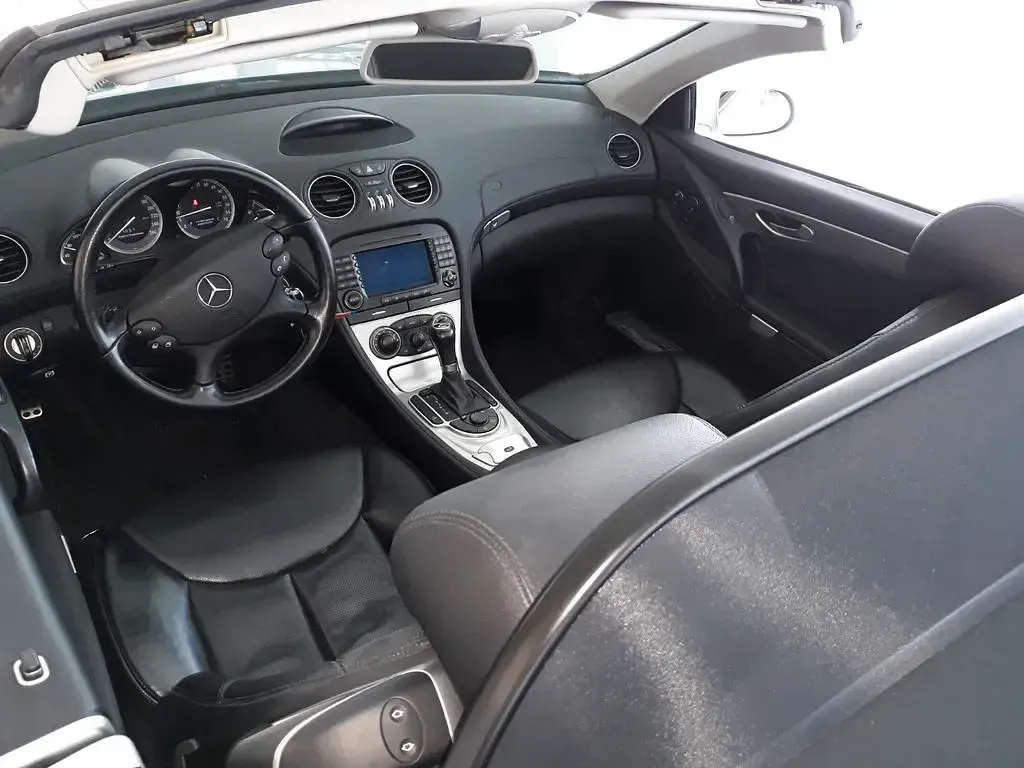 Gebraucht Mercedes SL350 272 PS (200 kW) 2007 Silber Cabrio