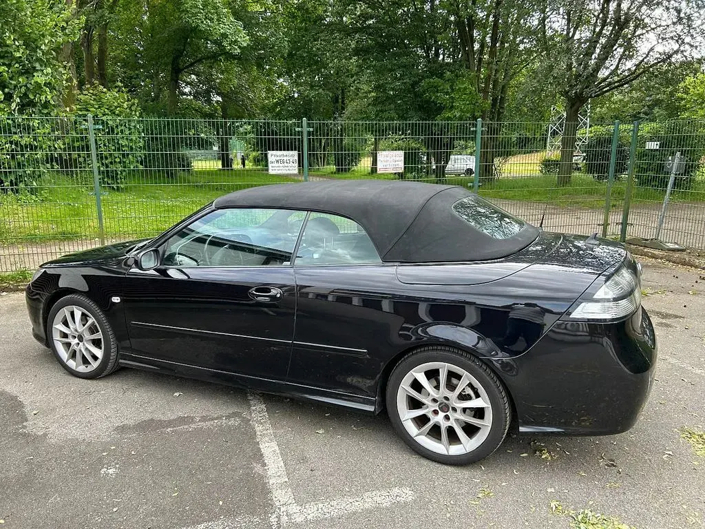 Gebraucht Saab 9-3 Cabriolet Vector 175 PS (128 kW) 2008 Schwarz Cabrio
