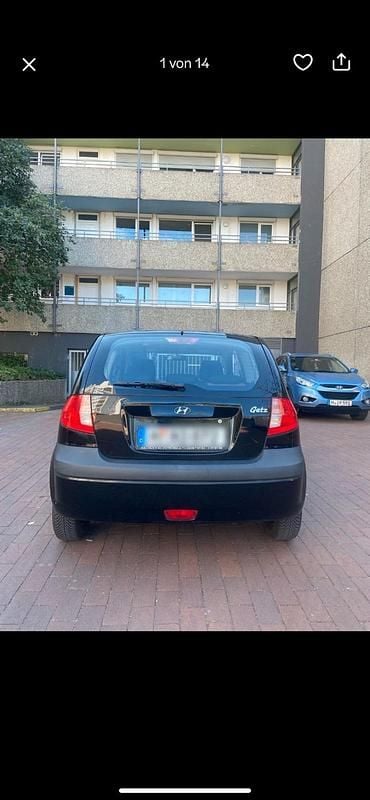 Schwarz Gebraucht 2008 Hyundai Getz Kleinwagen | 2.699 € (Etwas zu teuer) - Bild 1/4
