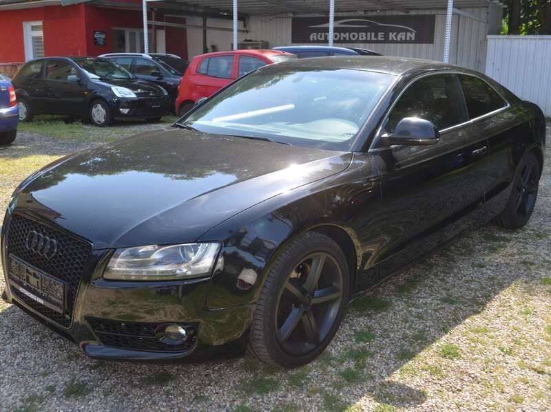 Schwarz Gebraucht 2009 Audi A5 S-Line Coupé | 8.100 € (Fairer Preis) - Bild 1/4