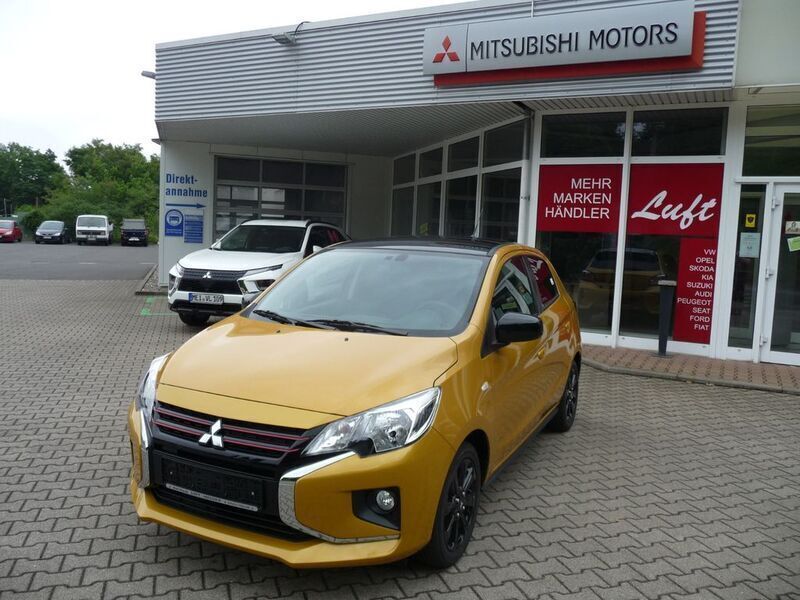 Gelb Gebraucht 2024 Mitsubishi Space Star Select+ Limousine | 16.290 € (Teuer) - Bild 1/4
