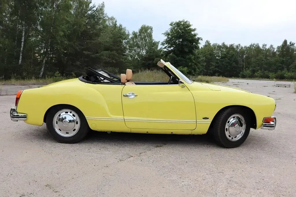 Brugt VW Karmann Ghia Karmann 50 HK (36 kW) 1973 Gul Coupe