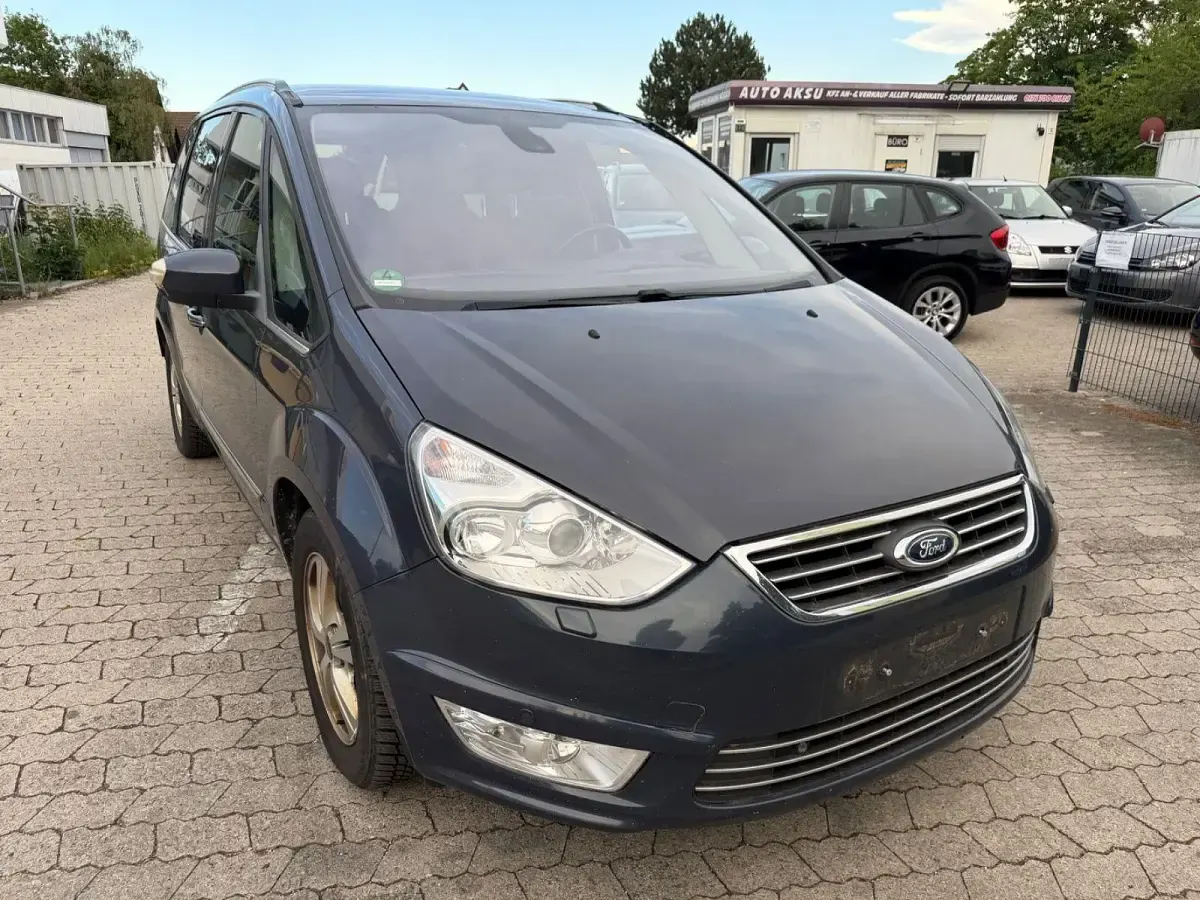 Gebraucht Ford Galaxy Titanium 200 PS (147 kW) 2012 Midnight skygrau metallic Van / Kleinbus