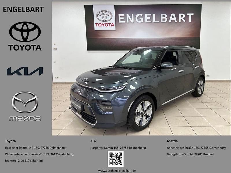 Grau Gebraucht 2020 Kia Soul EV Launch Edition SUV | 16.490 € - Bild 1/4