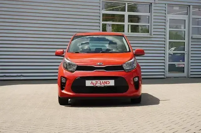 Gebraucht Kia Picanto Attract 67 PS (49 kW) 2019 Rot Kleinwagen