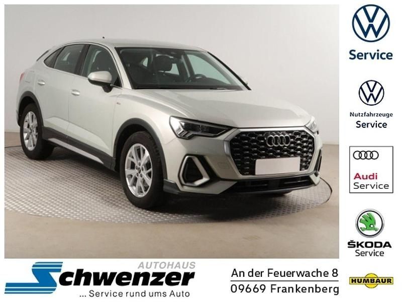 Tausilber metallic (metallic) Gebraucht 2021 Audi Q3 Sportback S-Line SUV | 31.850 € (Superpreis) - Bild 1/4