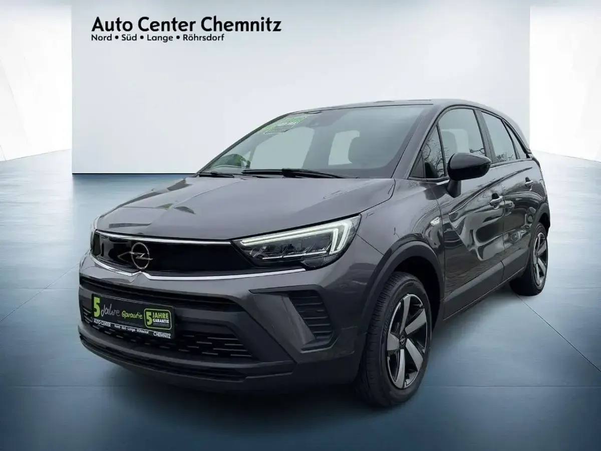 Gebraucht Opel Crossland X Enjoy 110 PS (80 kW) 2023 Mondstein grau SUV